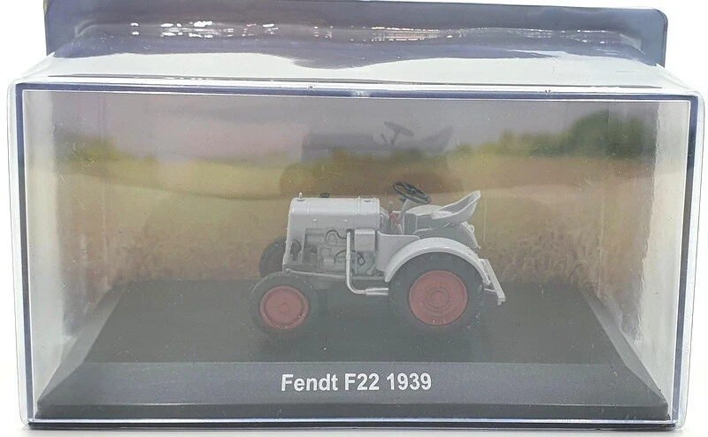 Hachette 1/43 Scale Model Tractor HL48 - 1939 Fendt F22 - Grey - Image 3 of 4