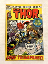 THE MIGHTY THOR #194 WEDDING OF SIF AND LOKI??? JOHN BUSCEMA COVER & ART 1971