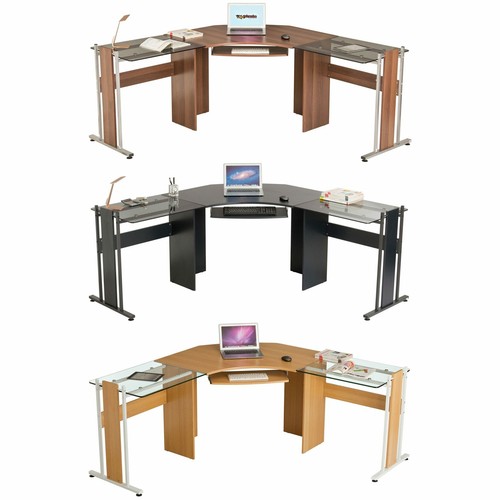 Large Corner Computer Desk For Home Office Gamers L Shaped Piranha Furniture Large Corner Computer Desk For Home, Large Corner Computer Desk With Storage