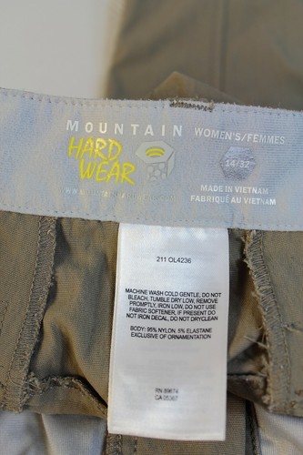 Mountain Hardwear Wanderhose Damen Größe (Taille 14 Länge 32) - Bild 6 von 6