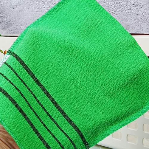 5 Pcs Exfoliating Bath Towel Polyester Shower Gloves Wash Cloth Back Scrubber - Picture 12 of 12