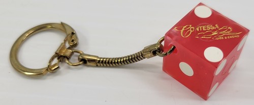 *L3) Contessa Cruise & Casino North Palm Beach, Florida Dice Keychain - Picture 4 of 6