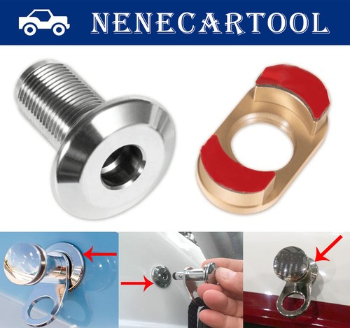 Kit de soporte de montaje de guardabarros de barco de liberación rápida de acero inoxidable marino de 2 piezas - Imagen 1 de 8