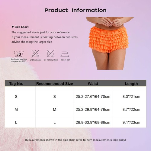 Women' Lolita Shorts Layered Ruffle Bloomers Shorts Pumpkin Pants Pettipants - Bild 28 von 82