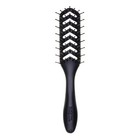 Black Boar Bristle Hair Vented Brushes