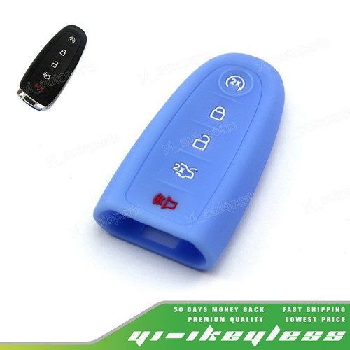 Funda Silicona Para Ford Explorer Edge Lincoln MKT Control Remoto Llave Inteligente 5 Botones - Imagen 3 de 13