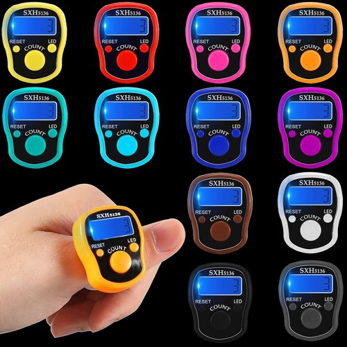 LED: Digital Finger elektronischer Zählzähler - LED Licht Tasbih Tasbee - Dhikr - Bild 8 von 79