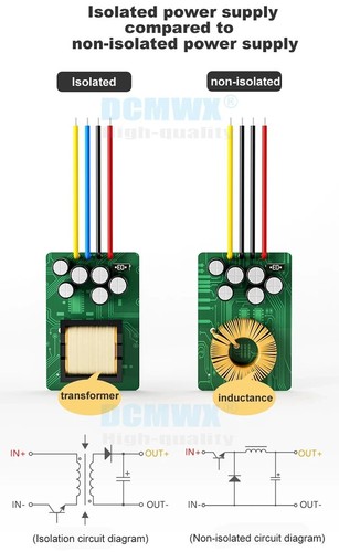 DC-DC Isolated 12V24V36V48V60V72V80V to 28V power converter buck boost regulator - Picture 6 of 148