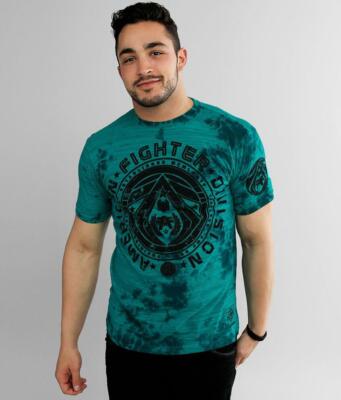 New Men/'s American Fighter Training Division MMA Allport Tee Affliction T-Shirt