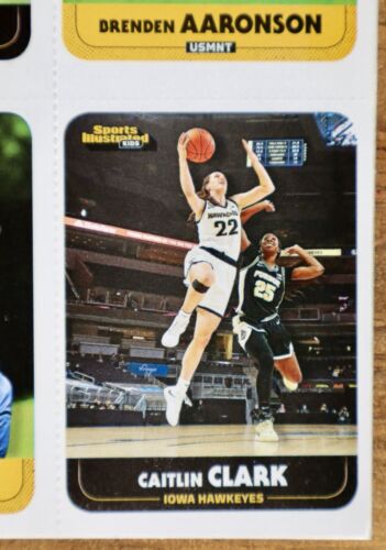 Sports Illustrated For Kids Magazine November/December 2021 Caitlin Clark RC - Picture 3 of 8