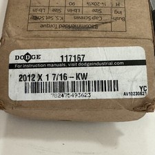 DODGE 117167 2012 1-7/16 TAPER-LOCK BUSHING WITH KEYWAY NEW IN PACKAGE E25
