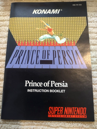 Prince Of Persia Complete In Box Super Nintendo NEAR MINT - Picture 12 of 13