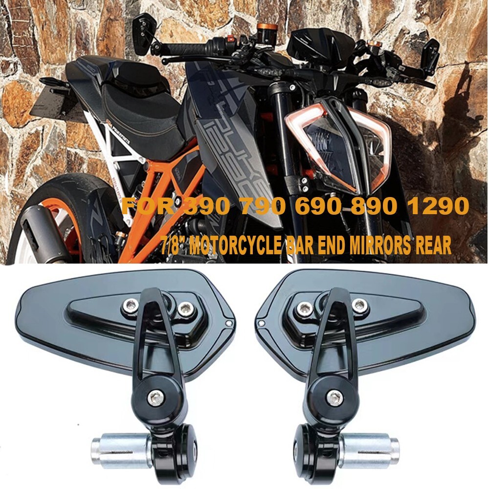 790 duke bar end mirrors deals