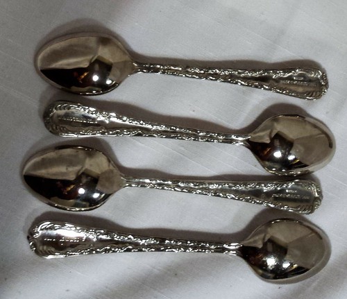 Wm ROGERS & SONS SILVERPLATE ENCHANTED ROSE MIXED LOT FLATWARE 12 pieces - Picture 3 of 10