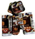 Home Collection Harvest-Theme:Choice Of Potholders, Mitt or Kitchen towels or 5