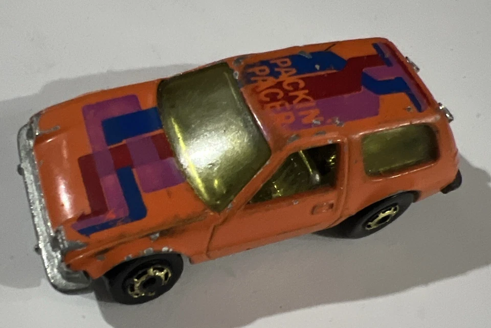 vintage hot wheels Hong Kong Packin Pacer 1977 Orange  - Image 2 of 4