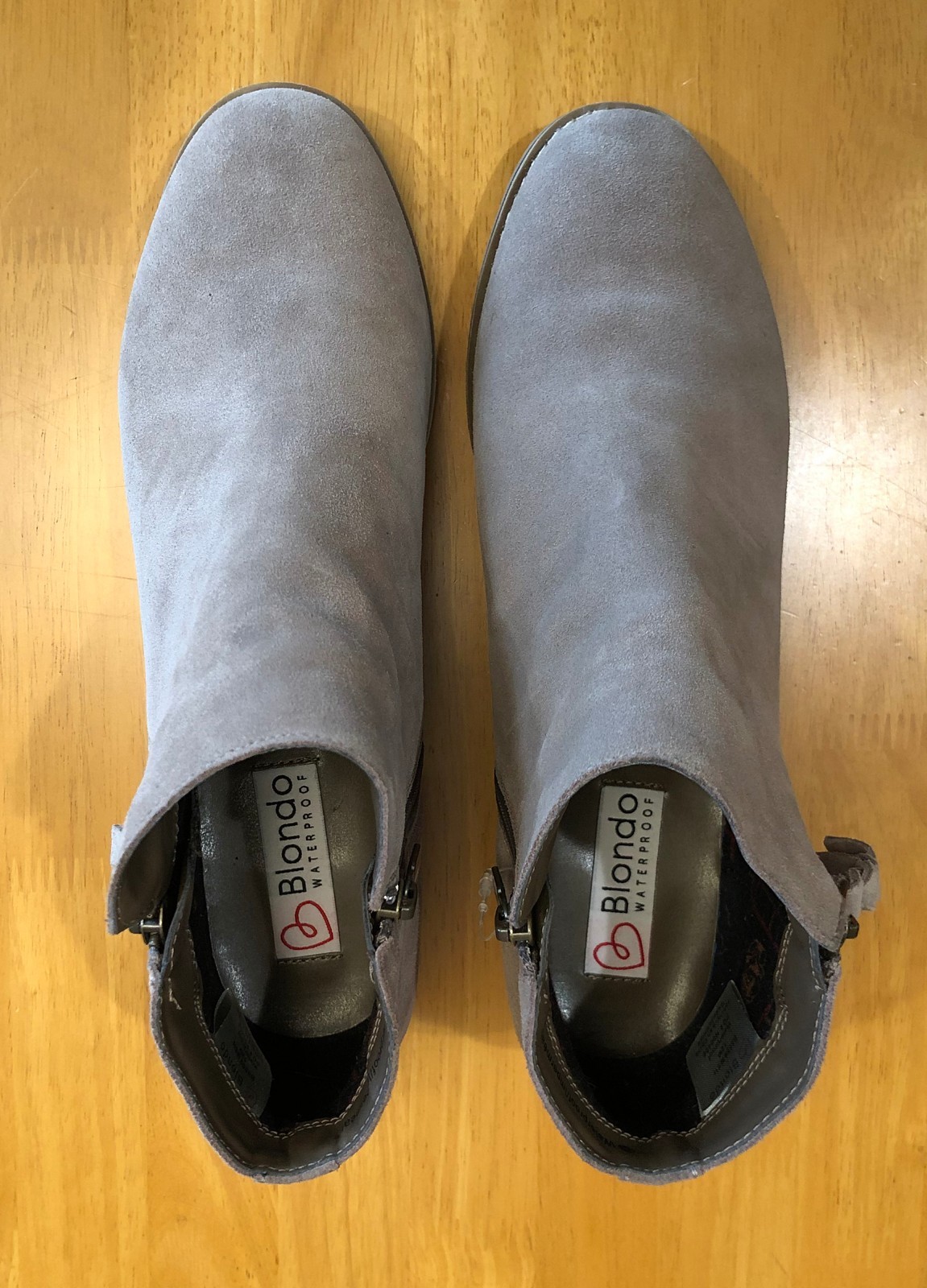 Blondo Liam Impermeable Botines — — — SETA Gamuza — para mujer Talla 12M 189034 Blondo Liam Impermeable Botines — — — SETA Gamuza — para mujer Talla 12M 189034