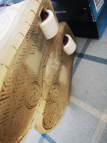 Heelys Skates Kids Premium Lights White Size UK 13 EUR 31 Shies Trainers - Picture 11 of 15