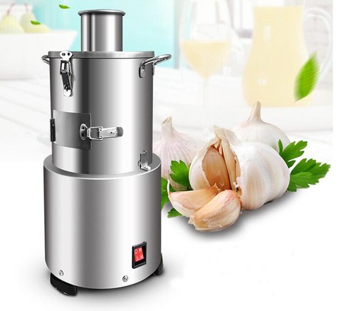 Pelatrice elettrica aglio usata 110 V 200 W 20-35 kg/h acciaio inox - Foto 2 di 5
