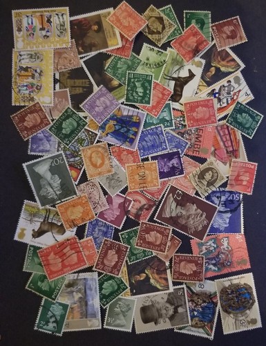 GB GREAT BRITAIN Used Stamp Lot zz211