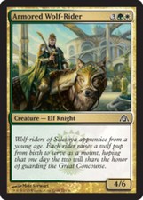 Armored Wolf-Rider Light Play, English Magic the Gathering MTG Dragon's Maze