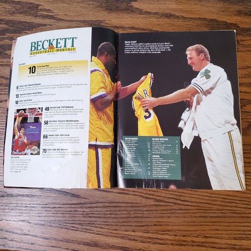 Beckett Basketball Monthly: May 1993 Issue #34 - Heat Harold Miner - Picture 3 of 10