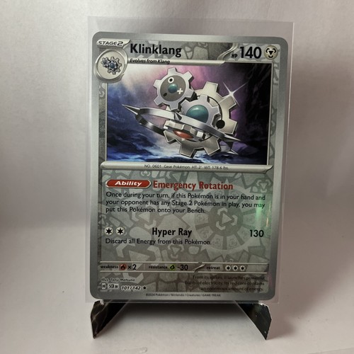 Klinklang 101/142 Sv07: Stellar Crown Reverse Holo - Picture 4 of 5