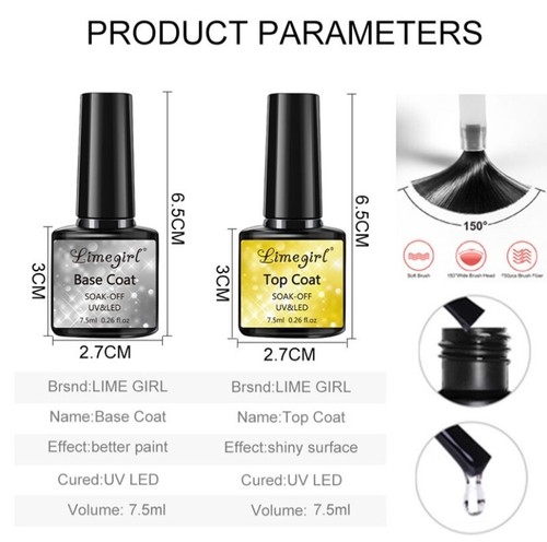 Manicure Set Poly Nail Gel Set with Nail Lamp Acrylic Extension Gel Kit Nail Art - Picture 7 of 8