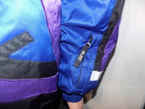 HJC Giacca Snowmobile (XL) Vintage Anni '90 Buffer Grafica Stella Inverno a Scacchi - Foto 4 di 11