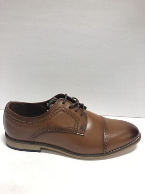 Stacy Adams Men’s Dickinson, Cap Toe Oxford Dress Shoes, Size 7M Cognac Stacy Adams Mens Dickinson Cap Toe Oxford | Rack Room  main image 2