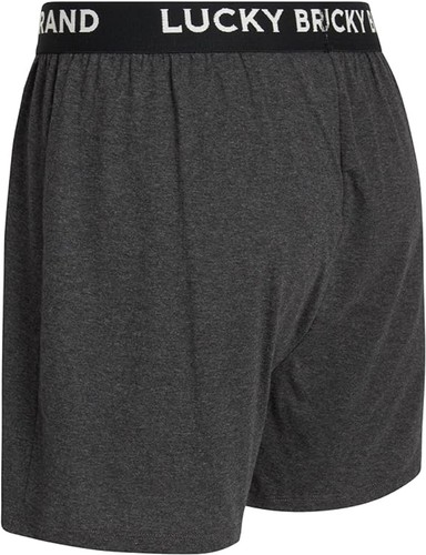 Lucky Brand Knit Boxer Shorts Cotton Assorted Black/Gray Color Underwear 8 Pack - Picture 7 of 9