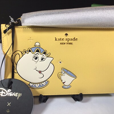 Disney X Kate Spade New York Beauty And The Beast Medium L Zip
