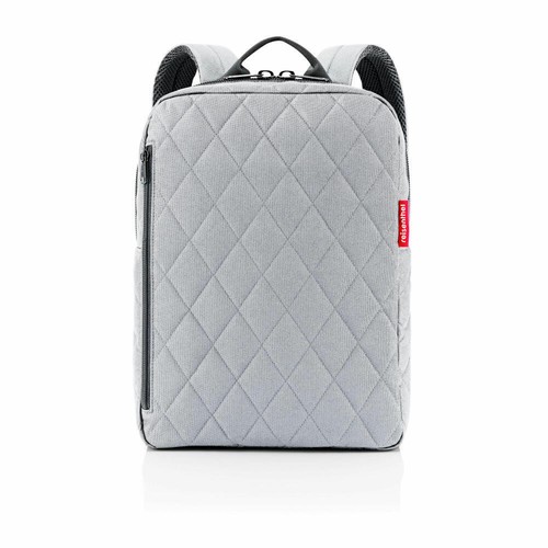 reisenthel classic backpack M, Rucksack, Handgepäck, Rhombus Light Grey, 13 L - Bild 2 von 3