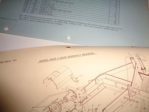 Woods M60F-3 Kreiselmäher Schneider Bediener Bedienungsanleitung IH Schnellwechsler - Bild 2 von 2