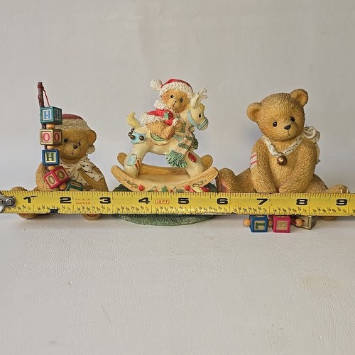 🚨Cherished Teddies # 202967 9050807 Oso Fiesta de Navidad, ho ho ho Noel - Imagen 8 de 15