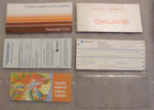 Jeu manuel d'utilisation propriétaire Dodge Challenger 1972 origine OEM