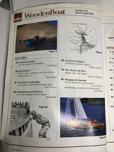 Wooden Boat Magazine April 2002 - Picture 2 of 6