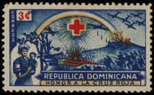 DOMINICAN REPUBLIC 410 - International Red Cross 80th Anniversary (pb15008)