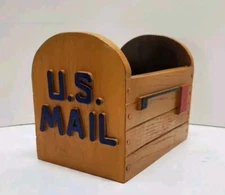 Vintage FTD Florists U.S. Mailbox Shaped Indoor Planter Novelty 1985