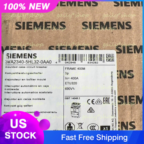 EIN SIEMENS Formgehäuse-Leistungsschalter 3VA2340-5HL32-0AA0 NEU - Bild 1 von 2