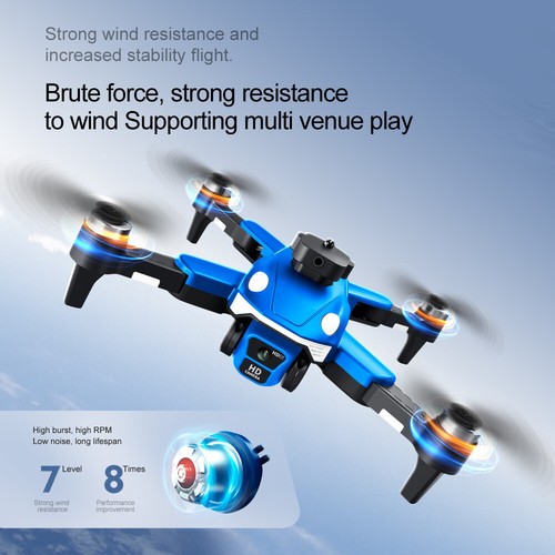 Camera Drone Optical Flow Obstacle Avoidance Dual Camera Aerial Quadcopter Toy - Picture 17 of 25