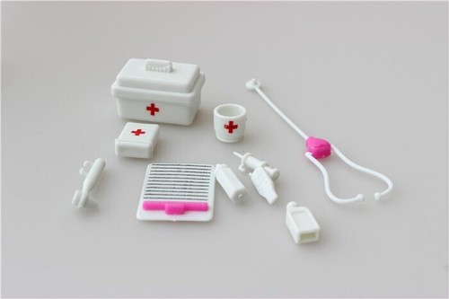 1Set Mini Plastic Puzzle Science Educational Toy Doctor Nurse Medical Role Plays - Picture 2 of 5