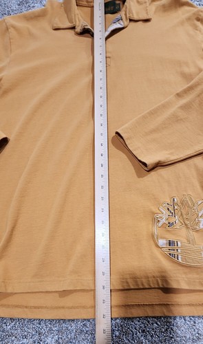 Vintage Timberland 1/4 Button Up Pullover Mens XL/TG Long Sleeve Pullover - Picture 7 of 17