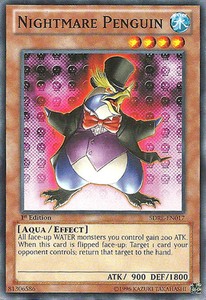 Nightmare Penguin - SDRE-EN017 - Common - 1st Edition x3 - Lightly Played