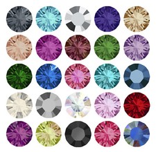 Superior PRIMERO 1028 Chaton Round Stones Crystals Many Colors Sizes
