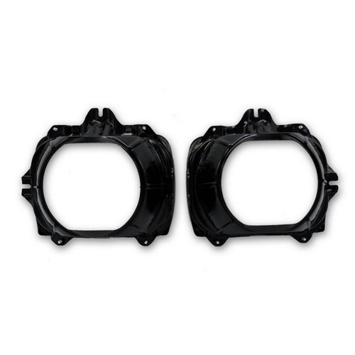 Pair Head Lights Housing Bucket Case For Toyota Hilux LN85 Pickup 1989 - 1995 - Picture 5 of 7