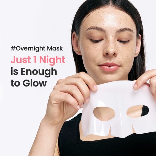 Hydrogel Sheet Mask 34g x4ea Hydrating Pore Minimizing Night Care Easy Use - Picture 5 of 11