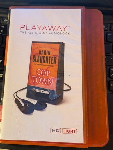 Lot of 2 Playaway Audiobooks by Karin Slaughter: "Pieces of Her" & "Cop Town" - Picture 3 of 4
