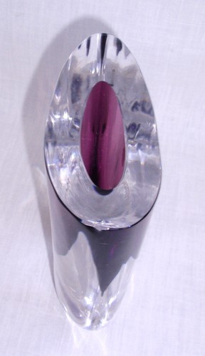 Lilac Vase GH 3130 - Ernest Gordon Afors Sweden -  KOSTA BODA - Art Glass Signed - Picture 5 of 9