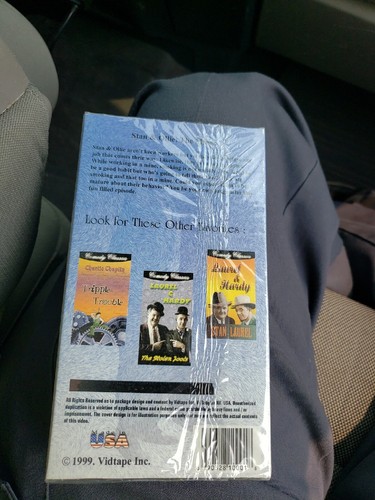 Comedy Classics Stan & Ollie: The Miner VHS Tape 1999 New And Factory Sealed - Picture 2 of 2